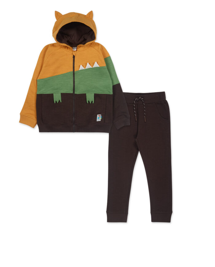 Completo di tuta felpato bambino Tuc Tuc - immagine 1