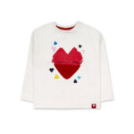 T-shirt bianca bambina Tuc Tuc
