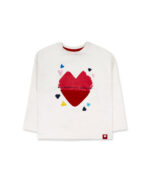 T-shirt bianca bambina Tuc Tuc
