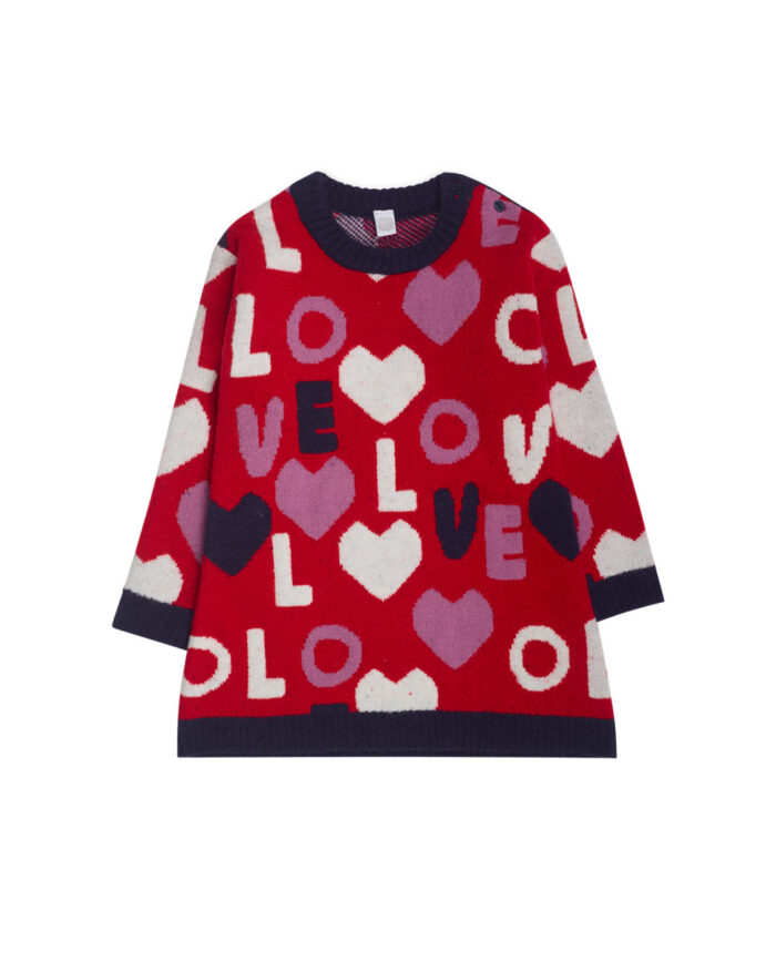 Vestito rosso bambina Tuc Tuc - immagine 1