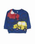 Felpa blu bambino Tuc Tuc