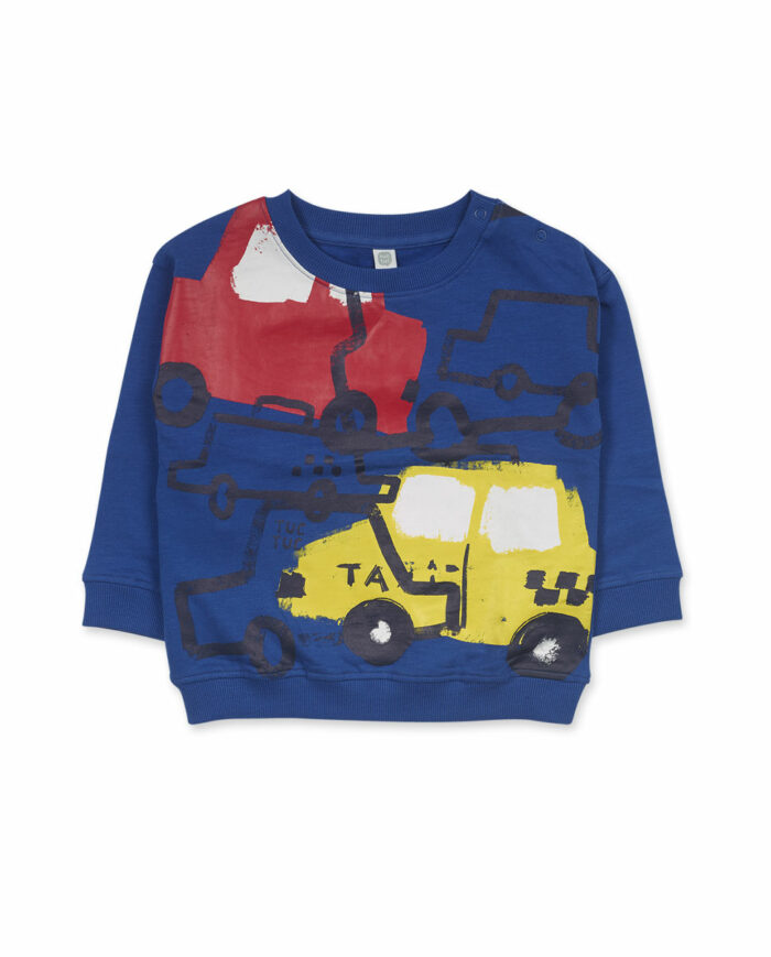 Felpa blu bambino Tuc Tuc - immagine 1