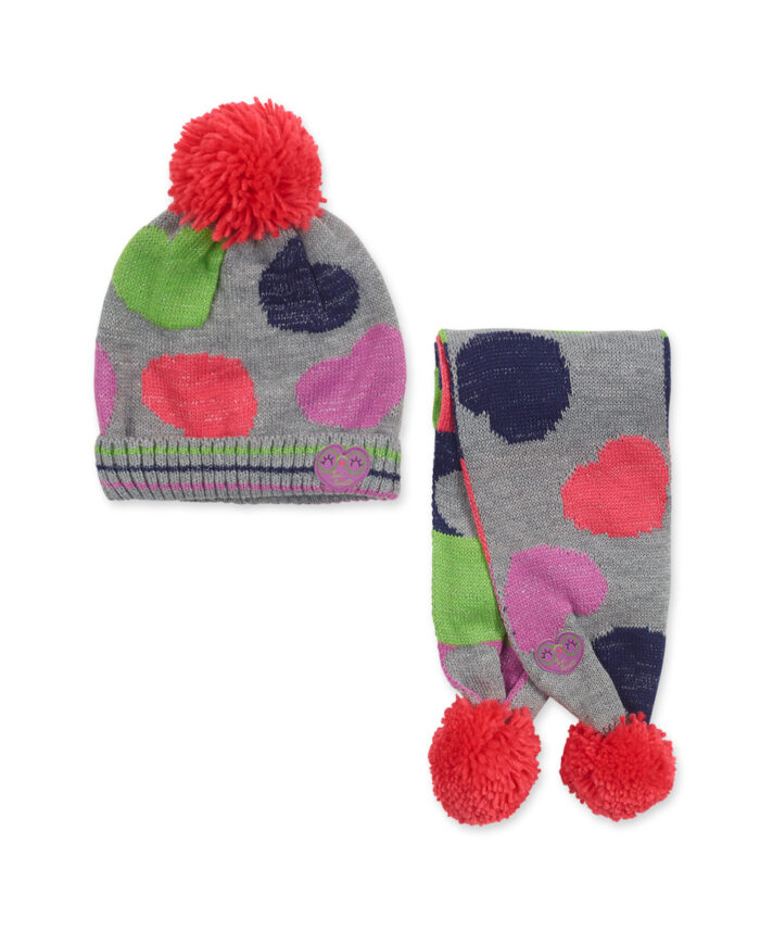 Set cappello e sciarpa bambina Tuc Tuc - immagine 1