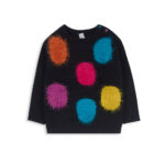 Maglia nera con pois bambina Tuc Tuc