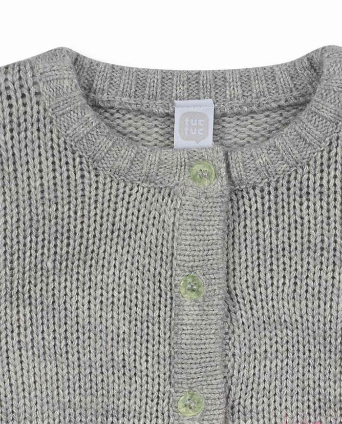 Cardigan in maglia bambina Tuc Tuc - immagine 2