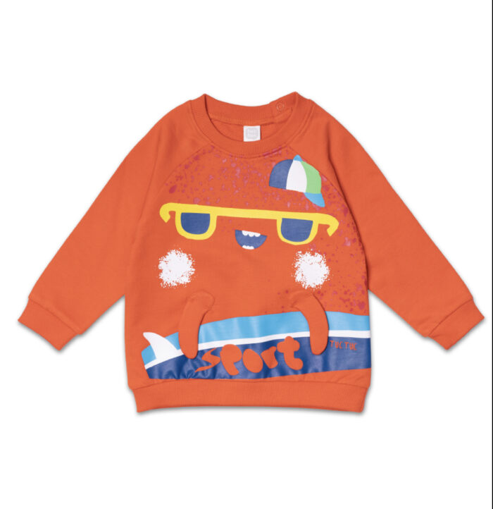 Felpa garzata bambino marca TUC TUC - immagine 1