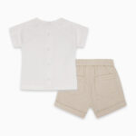 Completo da bambino bianco e beige della marca Tuc Tuc - immagine 2