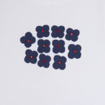 Abito bianco da bambina con fiori della marca Tuc Tuc - immagine 2