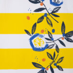 Abito a righe con fiori da bambina della marca Tuc Tuc - immagine 2