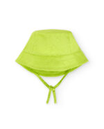 Cappello piatto verde da ragazzo collezione Tropadelic - immagine 2