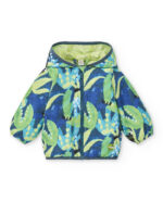 Giacca a vento verde da ragazzo collezione Tropadelic