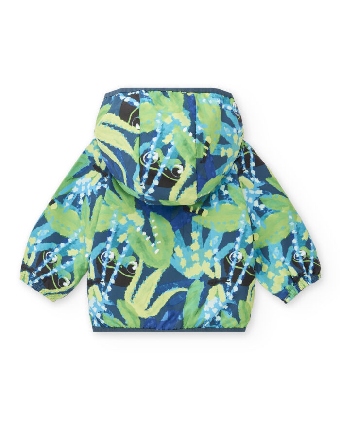 Giacca a vento verde da ragazzo collezione Tropadelic - immagine 2