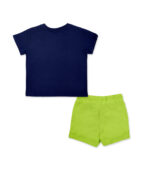 Completo in maglia verde blu da bambino collezione Ocean Wonders - immagine 4