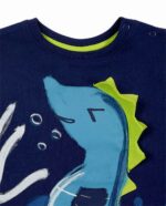 Completo in maglia verde blu da bambino collezione Ocean Wonders - immagine 3