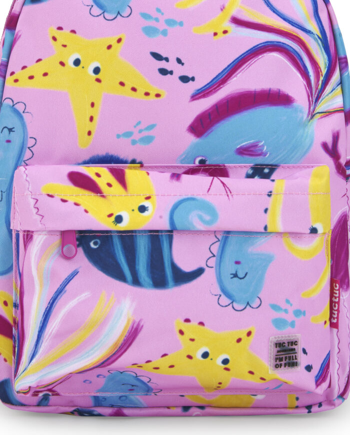 Zaino lilla da bambina collezione Ocean Wonders - immagine 4