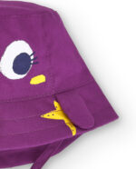 Cappello piatto da bambina di colore lilla collezione Ocean Wonders - immagine 4