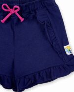 Completo in maglia bianco navy da bambina collezione Ocean Wonders - immagine 4