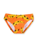 Slip da bagno arancioni da bambino collezione Banana Records