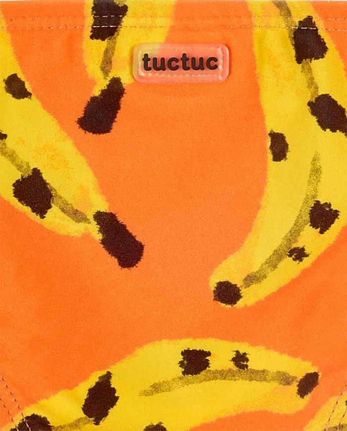 Slip da bagno arancioni da bambino collezione Banana Records - immagine 3