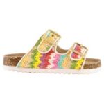 Sandalo Rafia con Fibbie Bambina