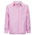 Camicia rosa a righe da ragazza della marca Retour