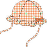 Cappellino da Pescatore da bambina Picnic Time