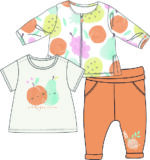 Tre pezzi da bambina Picnic Time