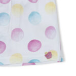 Abito popelín bianco da bambina con palline e angurie della marca Tuc Tuc - immagine 4