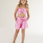 Pantaloncino rosa da ragazza della marca Naida