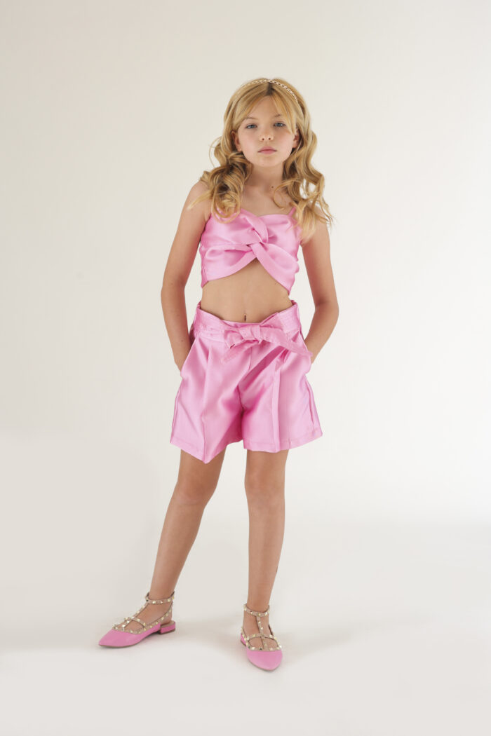 Pantaloncino rosa da ragazza della marca Naida - immagine 1