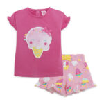 Completo rosa da bambina della marca Tuc Tuc