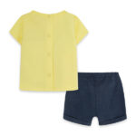 Completo T-shirt e pantaloncino da bambino Hi Sunshine - immagine 3