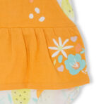 Pagliaccetto arancione da bambina Picnic Time - immagine 4