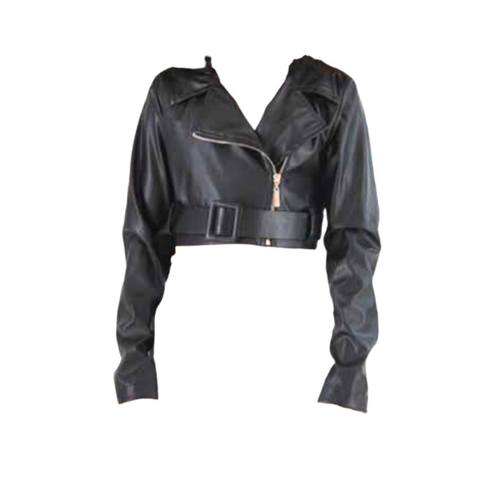 Chiodo nero da ragazza della marca Naida - immagine 1