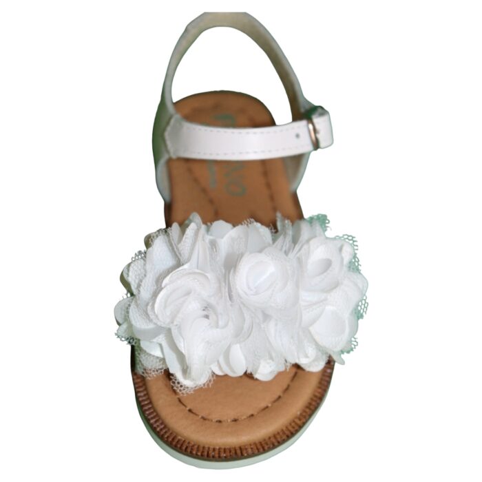 Sandalo bianco con fiore da bambina della marca Panyno (Copia) - immagine 4