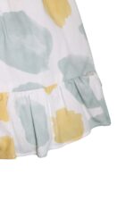 Abito bianco con pois e bretelle da bambina della marca Marta y Pau - immagine 2