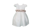 Abito bianco da cerimonia da bambina