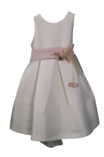 Abito bianco da cerimonia da bambina
