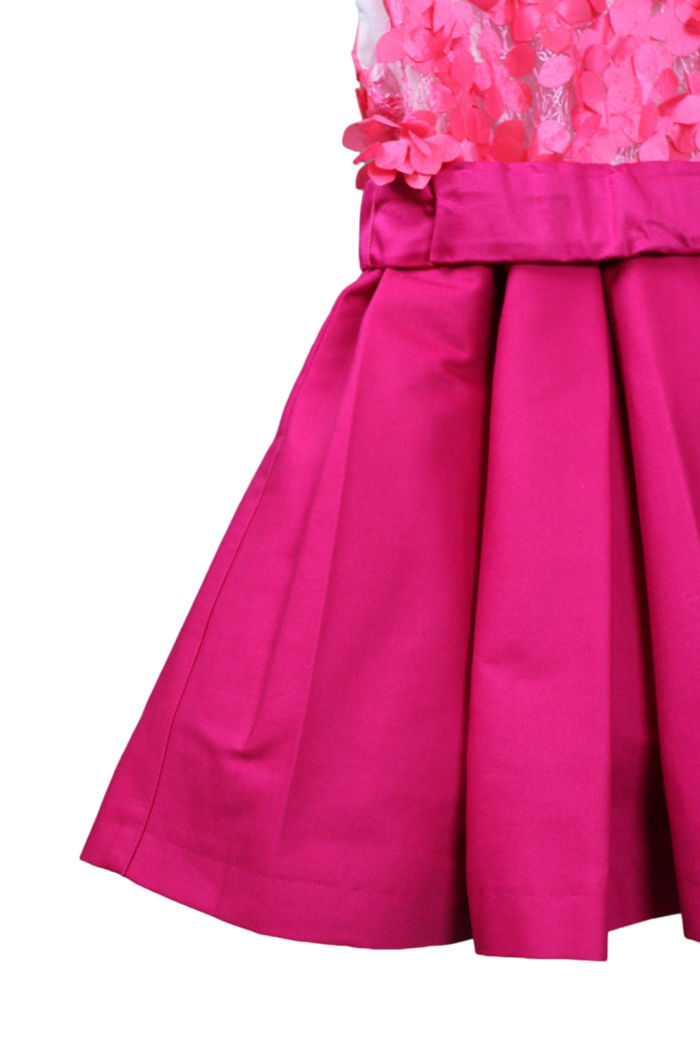 Abito fuxia da cerimonia da bambina - immagine 3