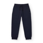 Pantalone garzato blu maschile