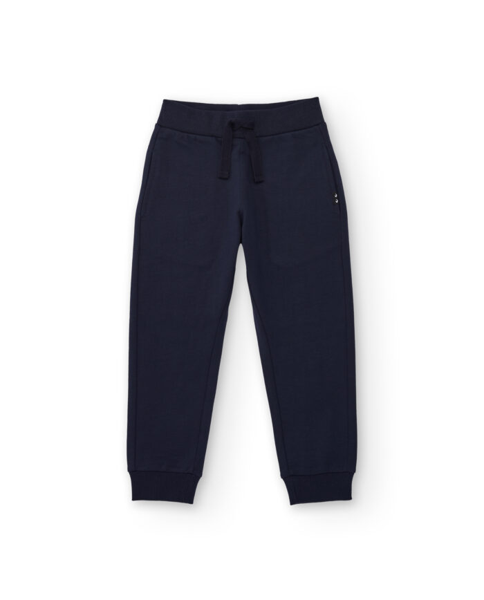 Pantalone garzato blu maschile - immagine 1