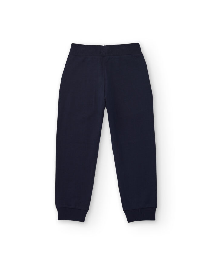 Pantalone garzato blu maschile - immagine 2