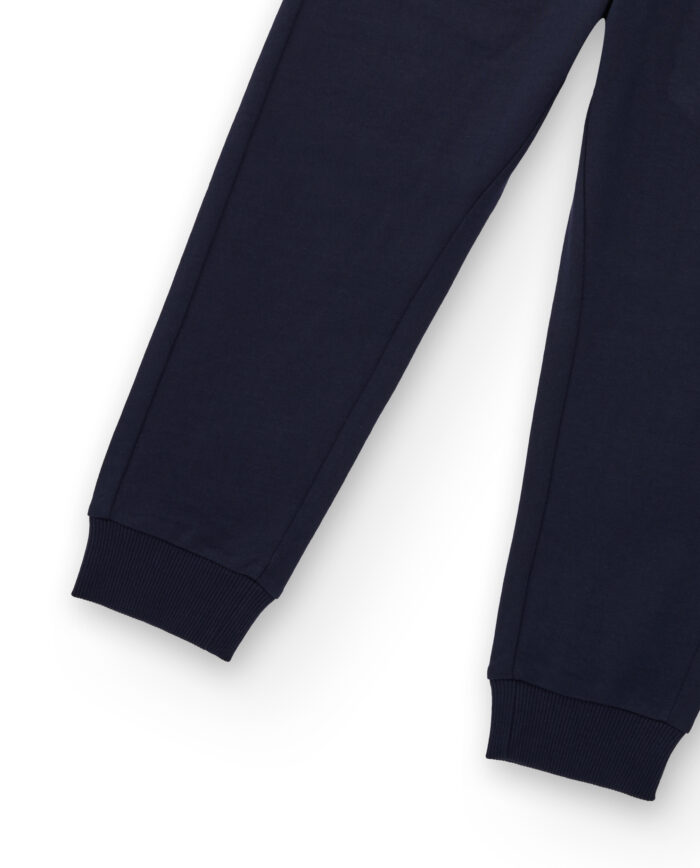 Pantalone garzato blu maschile - immagine 3