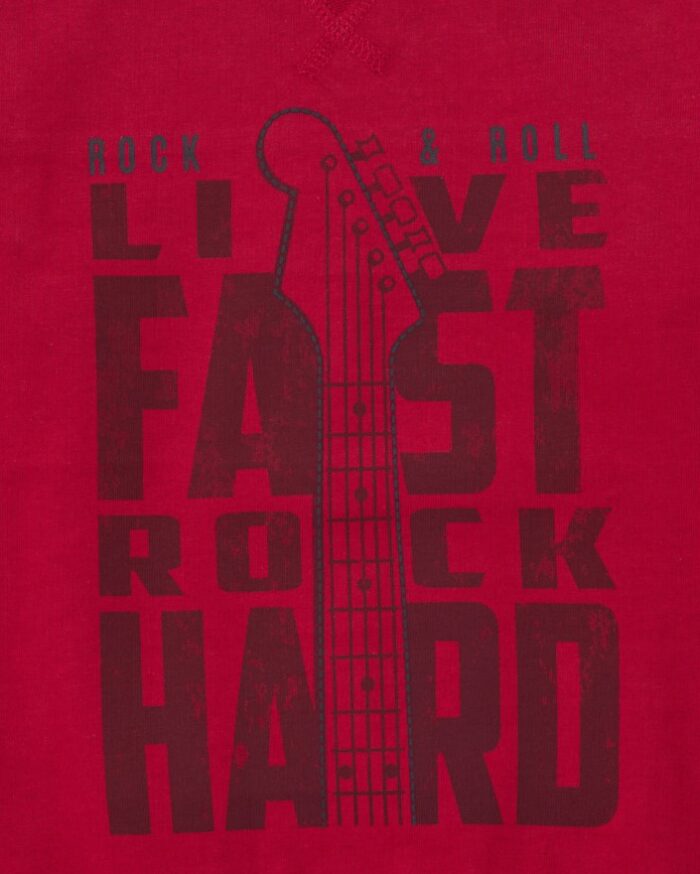 Felpa rossa maschile - immagine 3