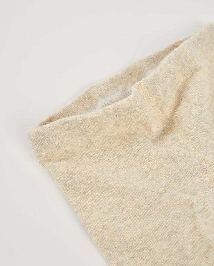 Collant da neonata in beige con motivo pinguino - immagine 4