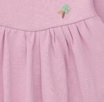 Completo tre pezzi per neonata con stampa floreale in tonalità pastello - immagine 2