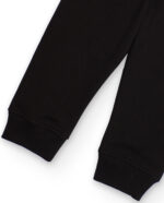 Completo per bambino nero e arancione con stampa lupo ululante - immagine 12