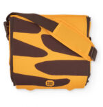 Seggiolino da viaggio portatile TUC TUC con design tigre – Arancione e Marrone - immagine 3