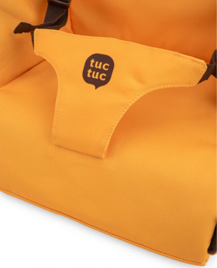 Seggiolino da viaggio portatile TUC TUC con design tigre – Arancione e Marrone - immagine 4