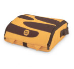 Seggiolino da viaggio portatile TUC TUC con design tigre – Arancione e Marrone - immagine 2